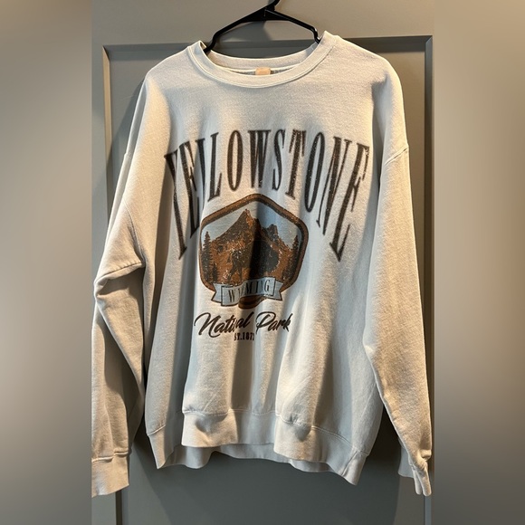 Altar'd State Jackets & Blazers - Altar'd State Cream Yellowstone Sweatshirt
